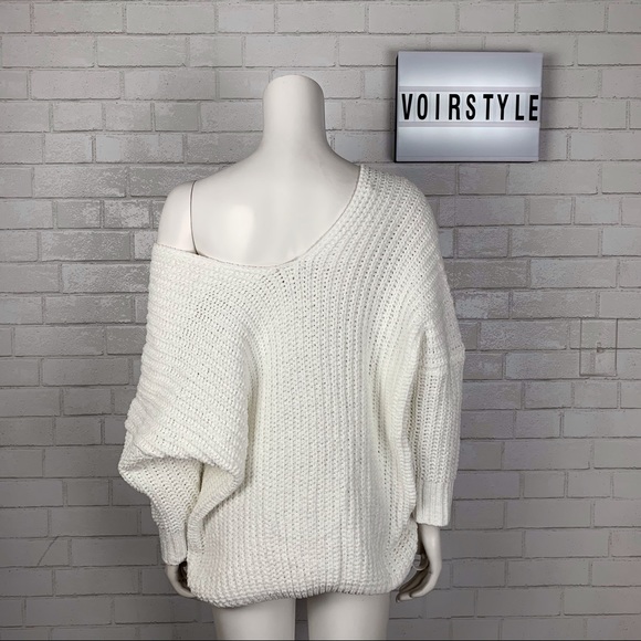 COZY DROP SHOULDER OVERSIZED SWEATER - Picture 5 of 8